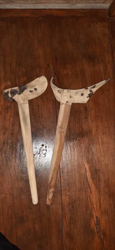 Warangka keris kayu timo