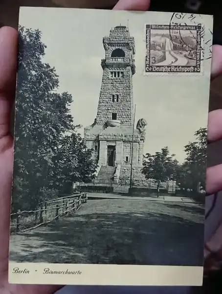 BL388 Postcard Bergambar Jerman Bekas Pakai Sesuai Gambar