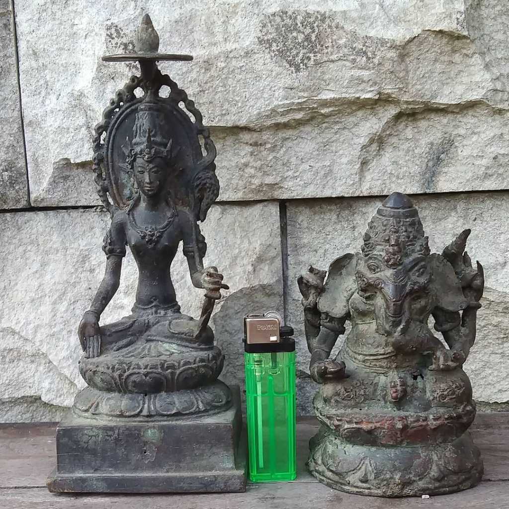 Patung Kuningan Vintage