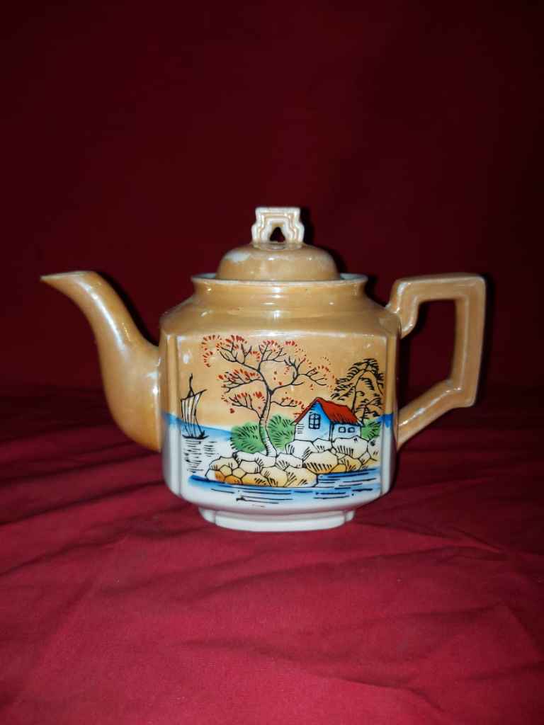 Teko Keramik Jepang Vintage