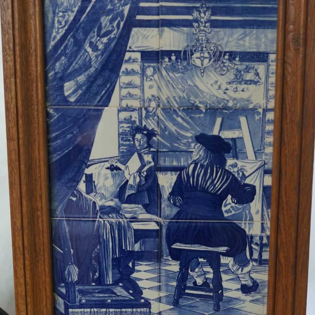 Lukisan keramik(6tegel)