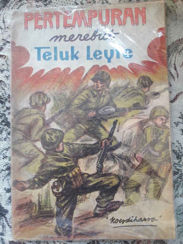 KOMIK " PERTEMPURAN MEREBUT TELUK LEYNE " KARYA kOESDIHARSO