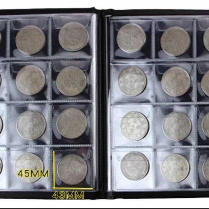 Album koin PCCB medium 175 x 215 mm 120 kantong