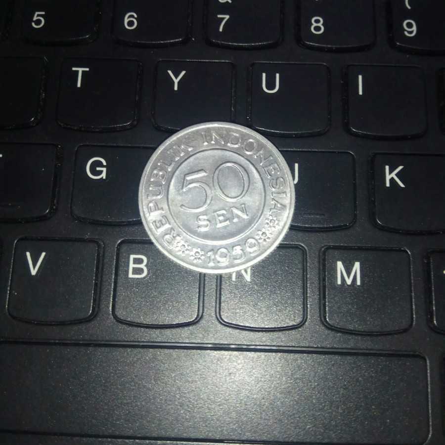 koin kuno 50 sen tahun 1959