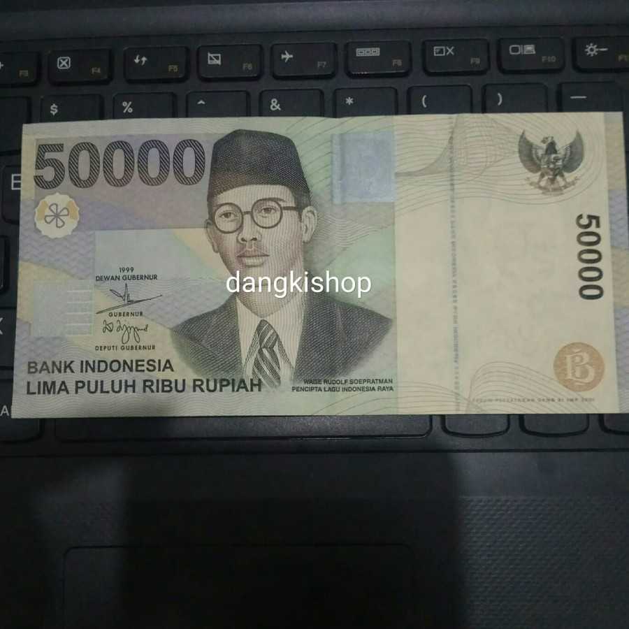 uang kuno 50000 wr Soepratman