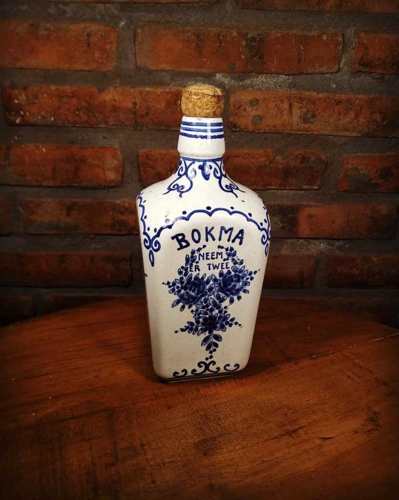 Antique bottle porcelain