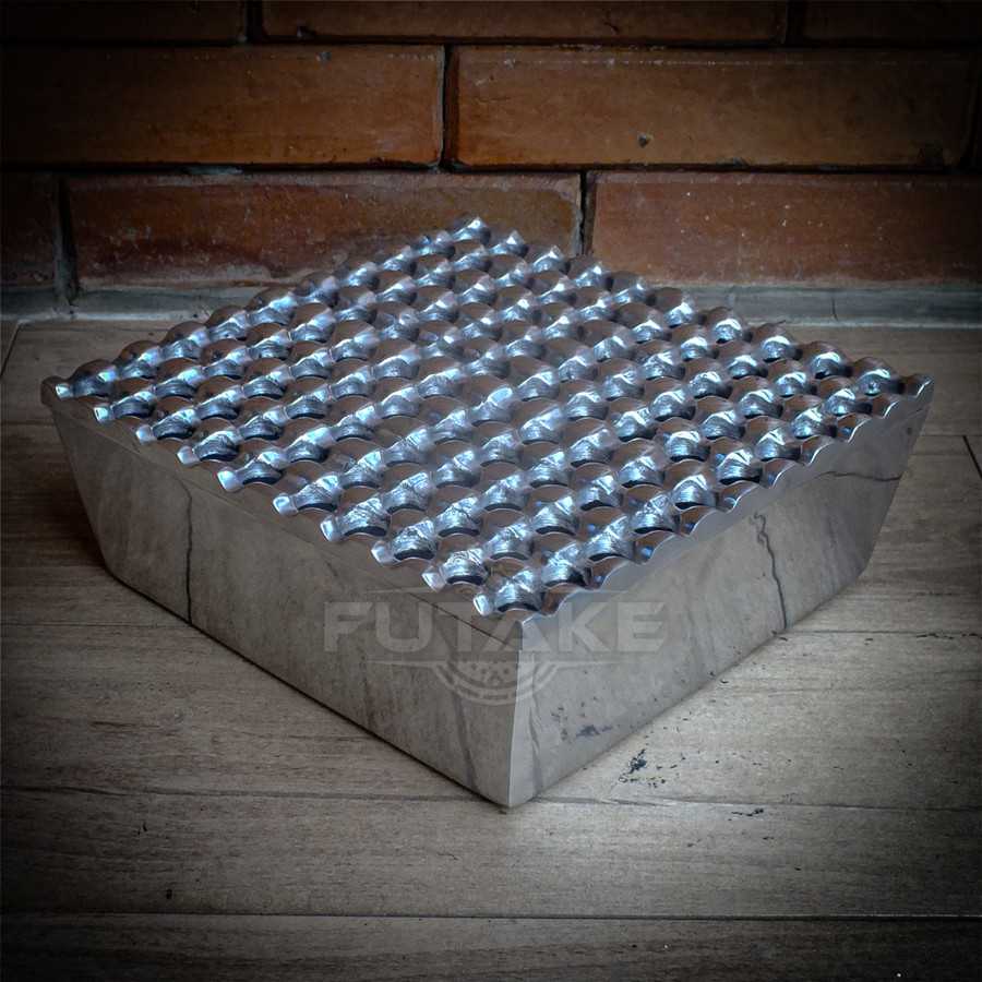 ASBAK ROKOK LUBANG 100 BAHAN ALUMINIUM