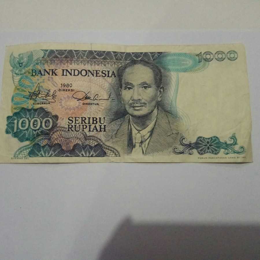 uang kuno 1000 Sutomo ekonomis
