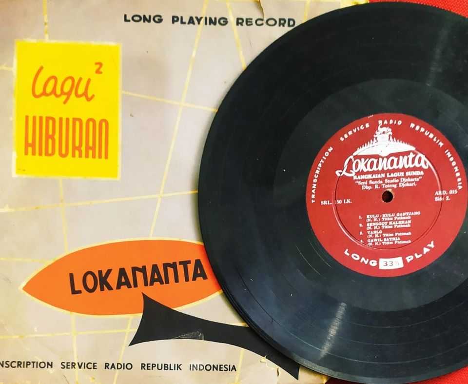 Piringan Hitam Rangkaian Lagu Sunda