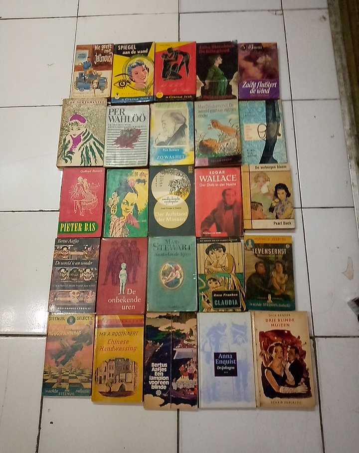 BUKU CERITA & NOVEL BELANDA NO 1 - 25 - DIJUAL SATUAN - STOK TERBATAS