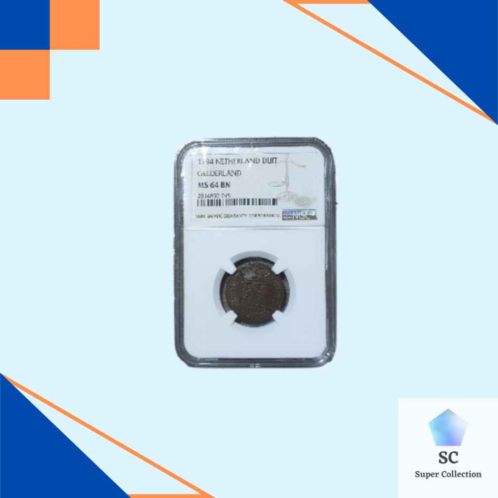 [PA4] Koin NGC Netherland Duit Gelderland 1794