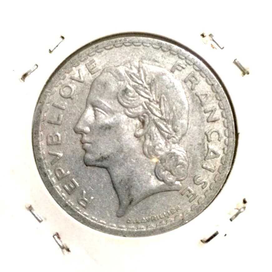 Perancis ( France ) - 5 Francs 1947B : Koin / Asing / Kuno