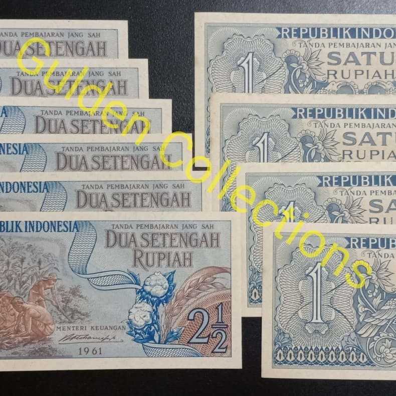 Paket mahar 19 rupiah kertas uang kuno mahar pernikahan 2.5x6 + 1111 B