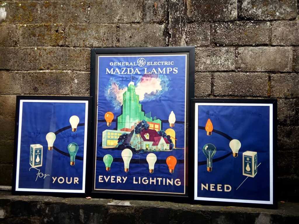 Set Iklan Lampu GE - 'General Electric"