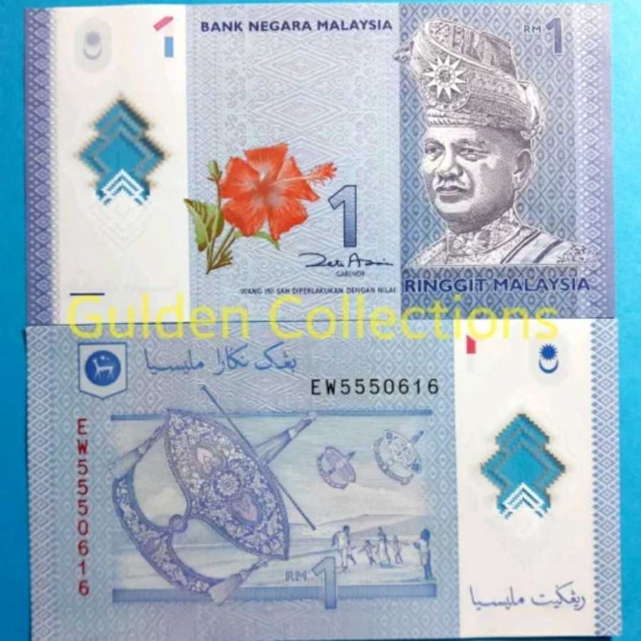 1 ringgit malaysia polymer asli - Baru