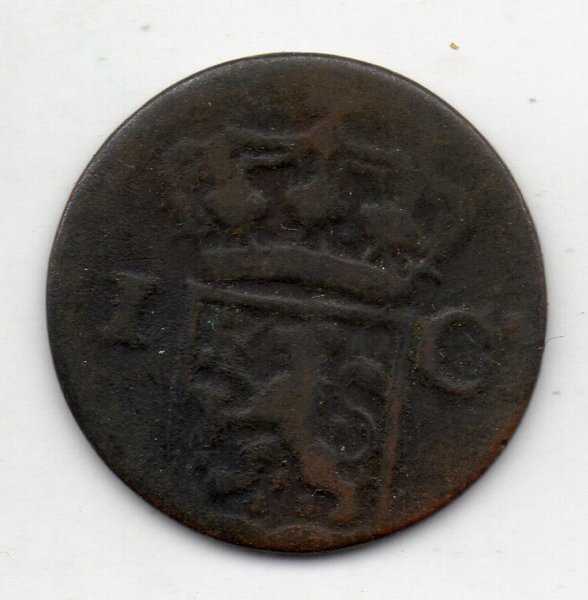 A1405 Nederlands Indies 1 Cent Tahun 1837 Bekas Sesuai Gambar