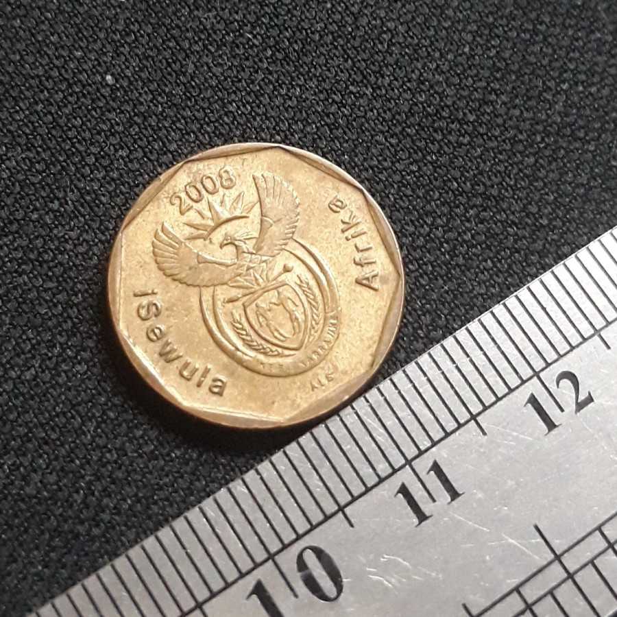 Afrika Selatan ( South Africa ) - 20 Cents 2008 : Koin / Asing / Kuno