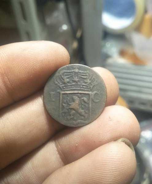 A 2135 Koin Kuno Nederland Indie 1 Cent Tahun 1837 Bekas Pakai Kondisi Sesuai Gambar