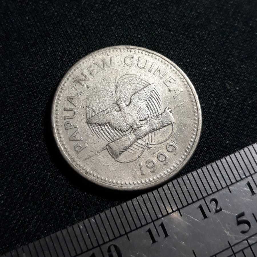 Papua Nugini ( Papua New Guinea ) - 20 Toea 1999 : Koin / Asing / Kuno