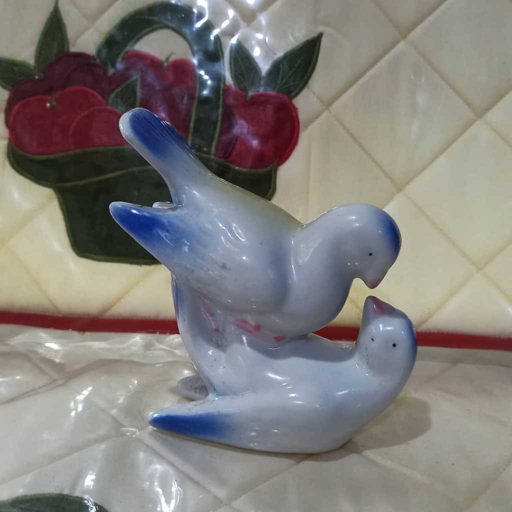 Hiasan keramik burung