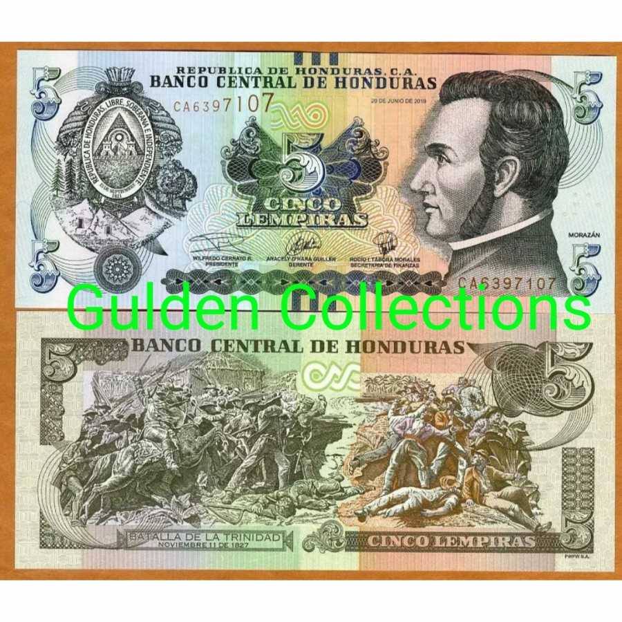 Honduras 5 Lempiras UNC