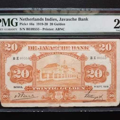 Pmg 20. Nederland Indies thn 1919