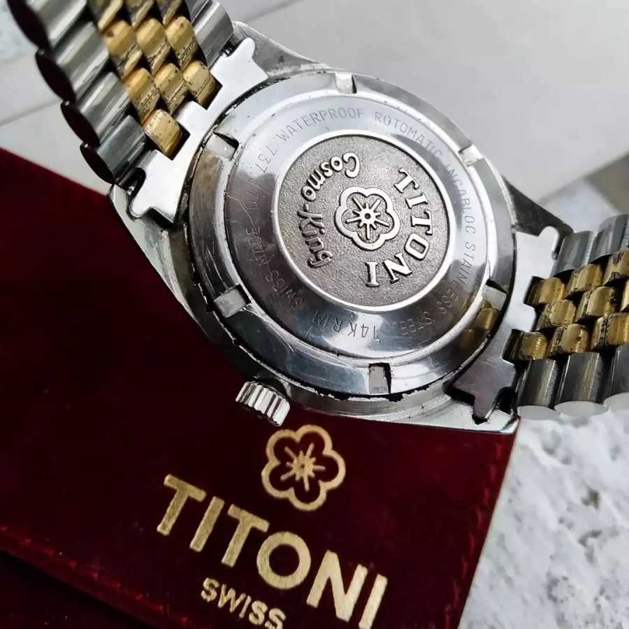 Harga jam titoni cosmo shop king 25 jewels rotomatic