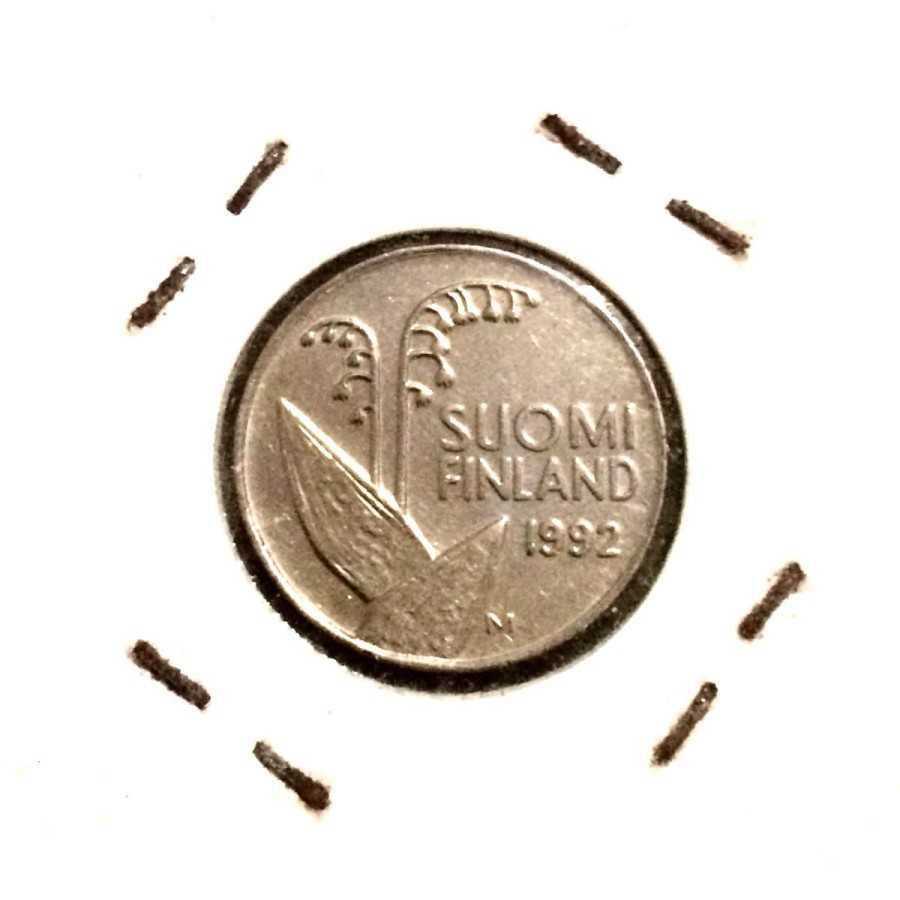 Finlandia ( Finland ) - 10 Pennia 1992 M : Koin / Asing / Kuno