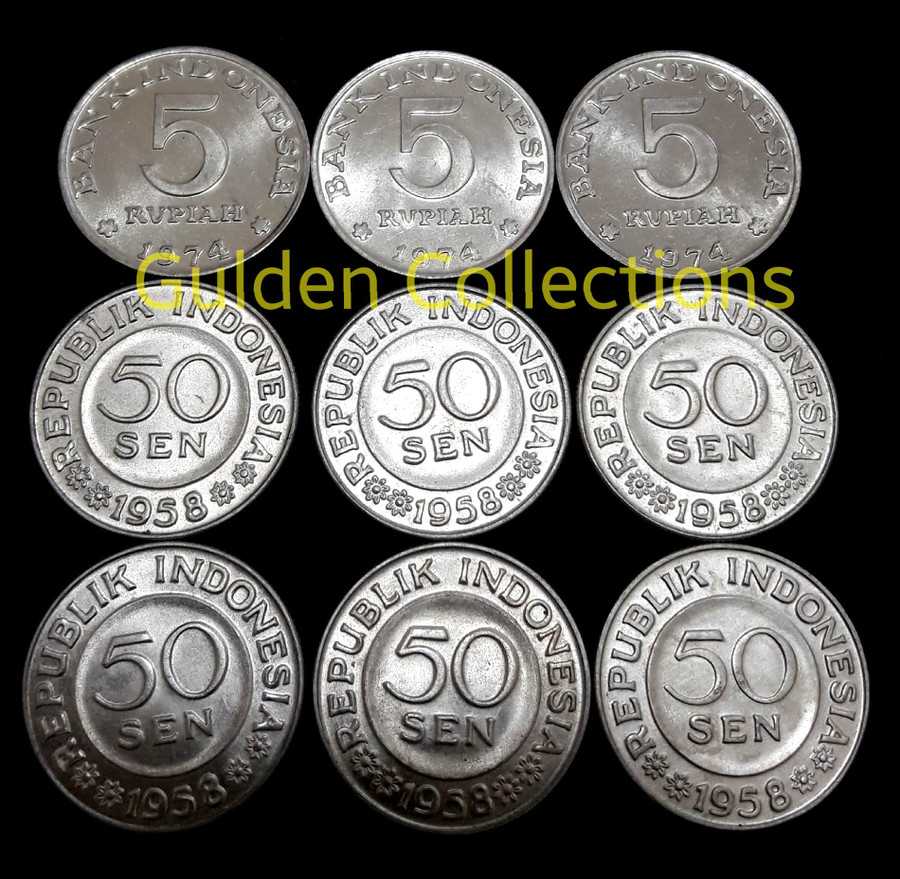 Paket Murah Mahar Pernikahan Koin 18 Rupiah 5kbbx3 50sx3