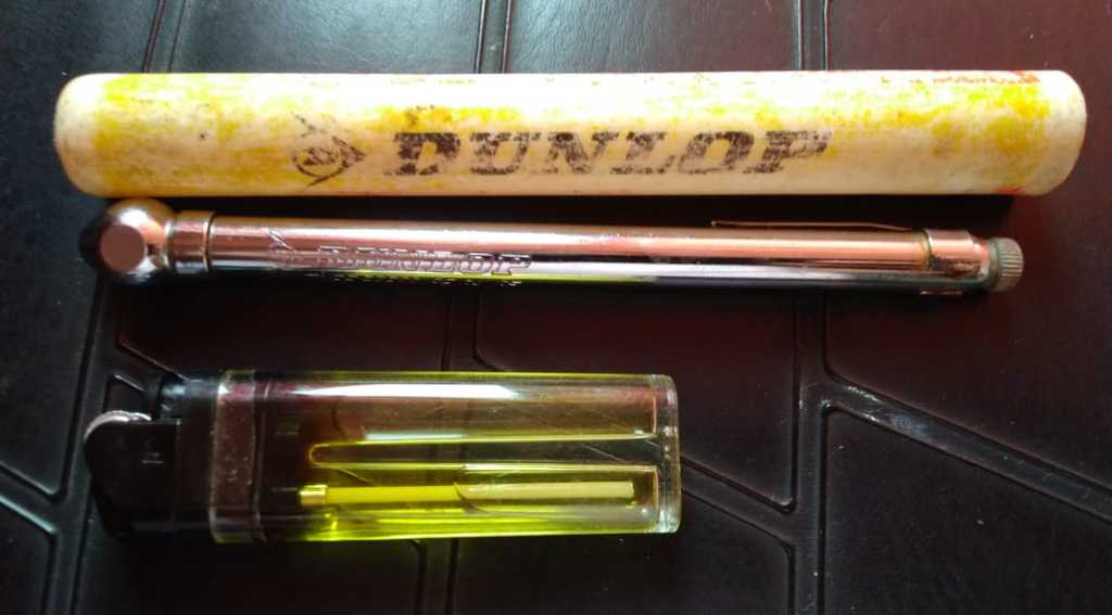 Alat pengukur Tekanan Ban tahun 80' an (Vintage)