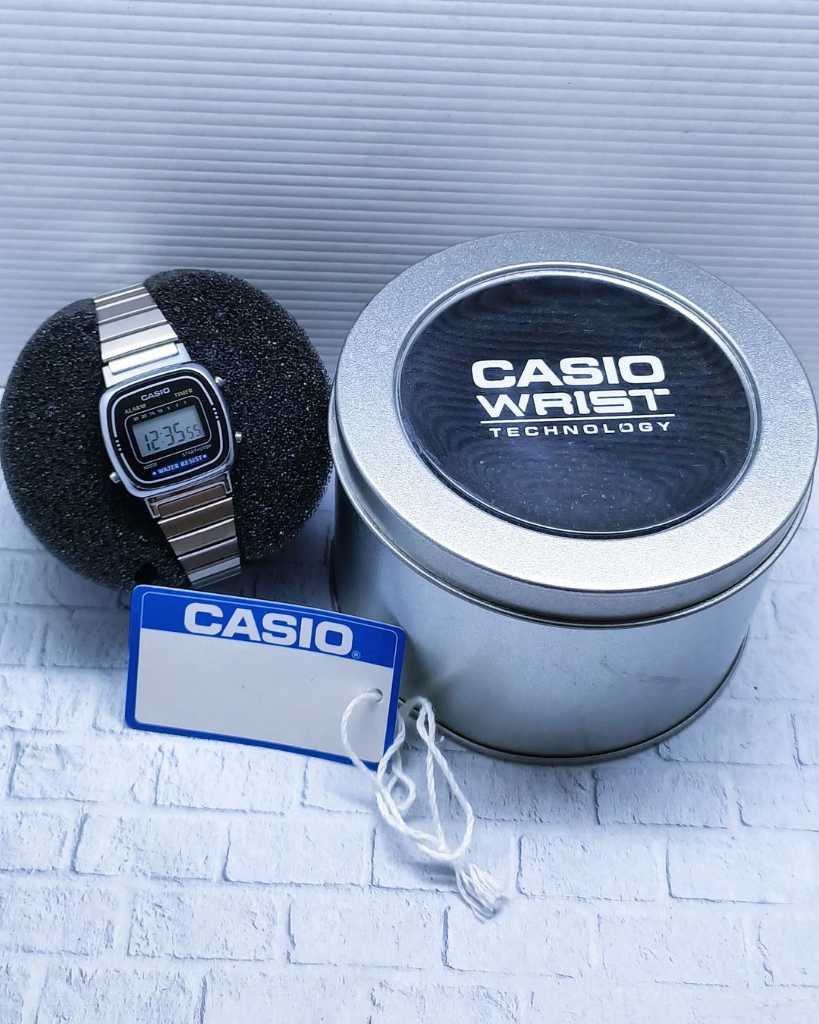 Jam CASIO Wrist - Alarm - Seri LA670W - All Original - Lengkap Case