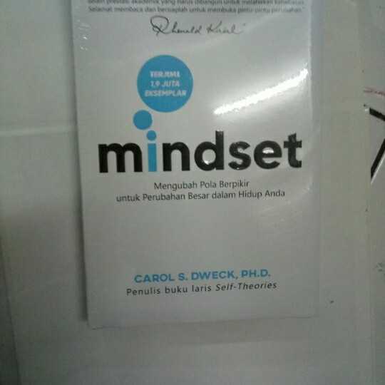 Mindset ; mengubah pola berpikir untuk perubahan besar dalam hidup anda