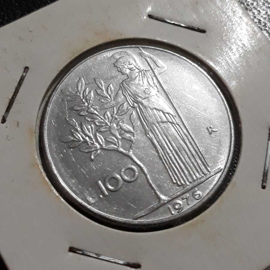 Italia ( Italy ) - 100 Lire 1976 : Koin / Asing / Kuno