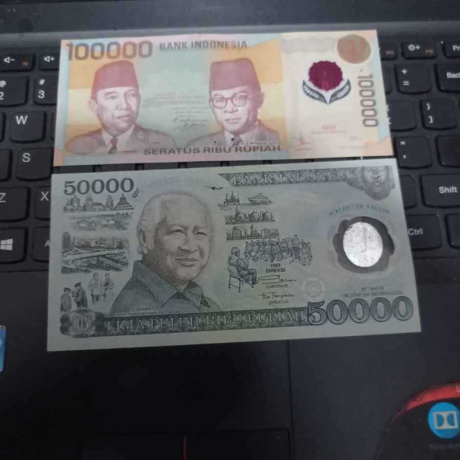 uang kuno full set polymer beredar