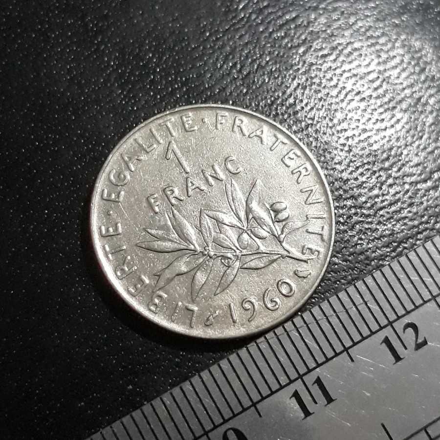 Perancis ( France ) - 1 Franc 1960 : Koin / Asing / Kuno