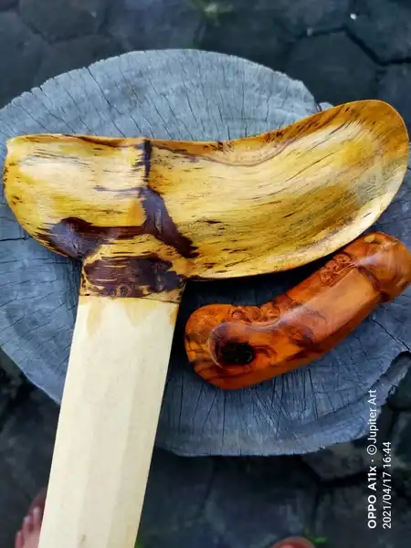 Kayu Sekar Jagad merapi Gayaman set dengan Dedernya Kayu Tayuman