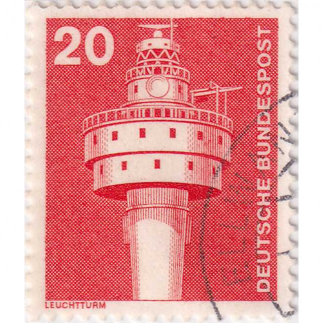 Prangko Germany 1975 - Industry and Tecnic 20Pfg Used