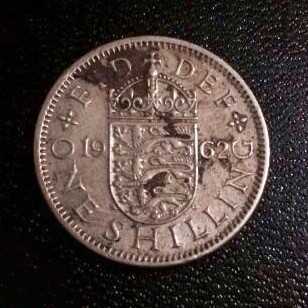 Britania Raya (Great Britain) - 1 Shilling 1962 KM904 : Koin / Asing