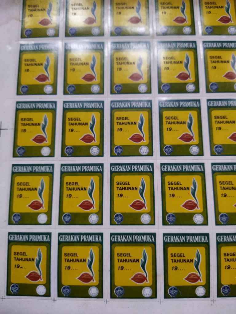 Stiker Label Pramuka A-002