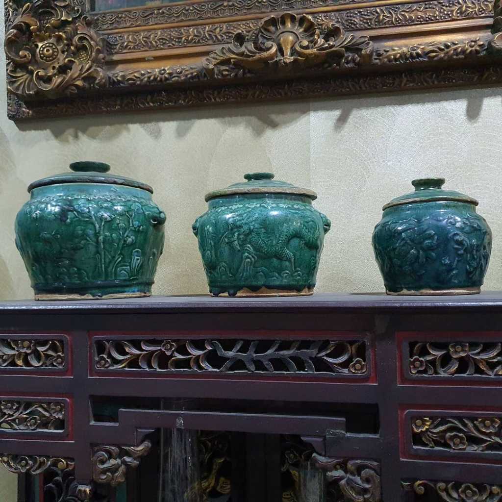 Tempat Garam Keramik Vintage