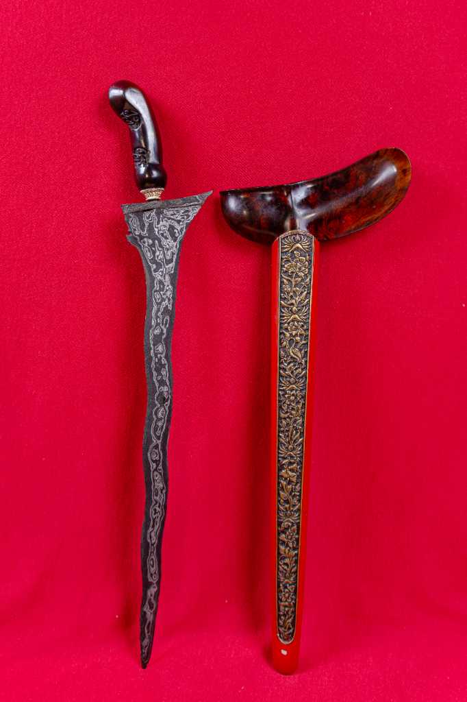 (012) Keris Luk 7 Kidang Soko Beras Wutah Pajang