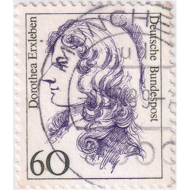 Prangko Germany 1987 - Famous Women 60Pfg Used