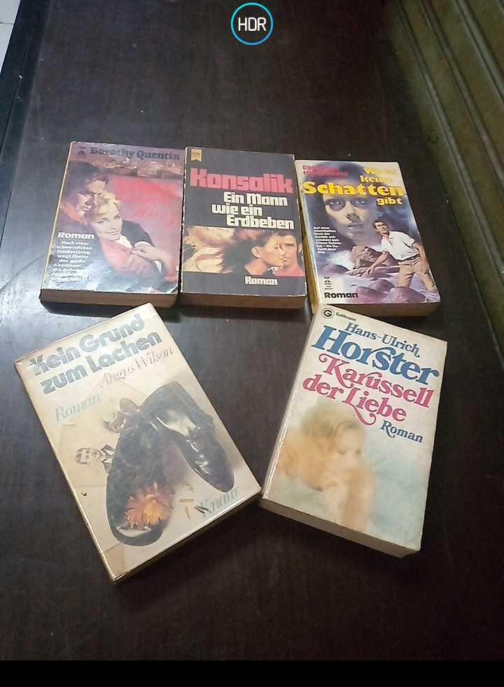 Buku Novel Jadul Jerman Dijual Satuan