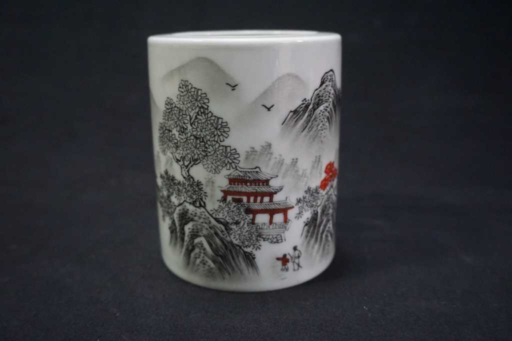 Tempat Pulpen Motif Pemandangan