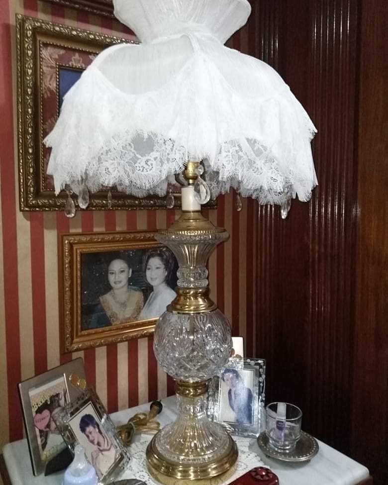 Lampu meja italy vintage