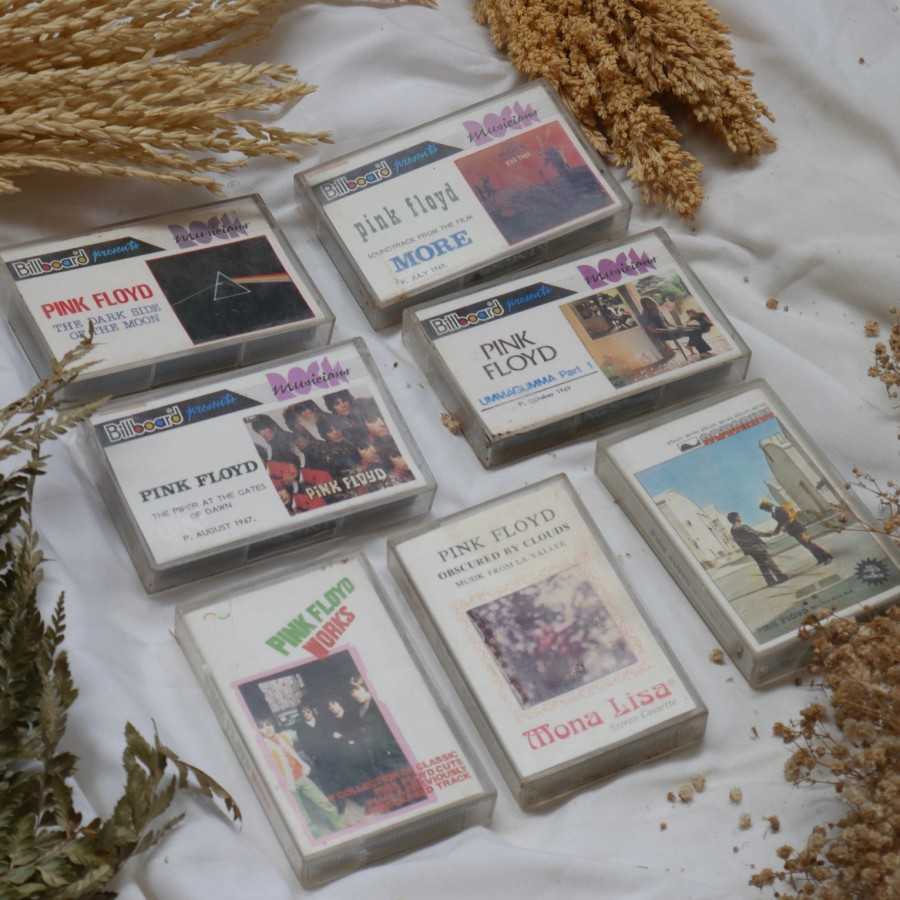 Kaset Pita Pink Floyd Sepaket 7 Album