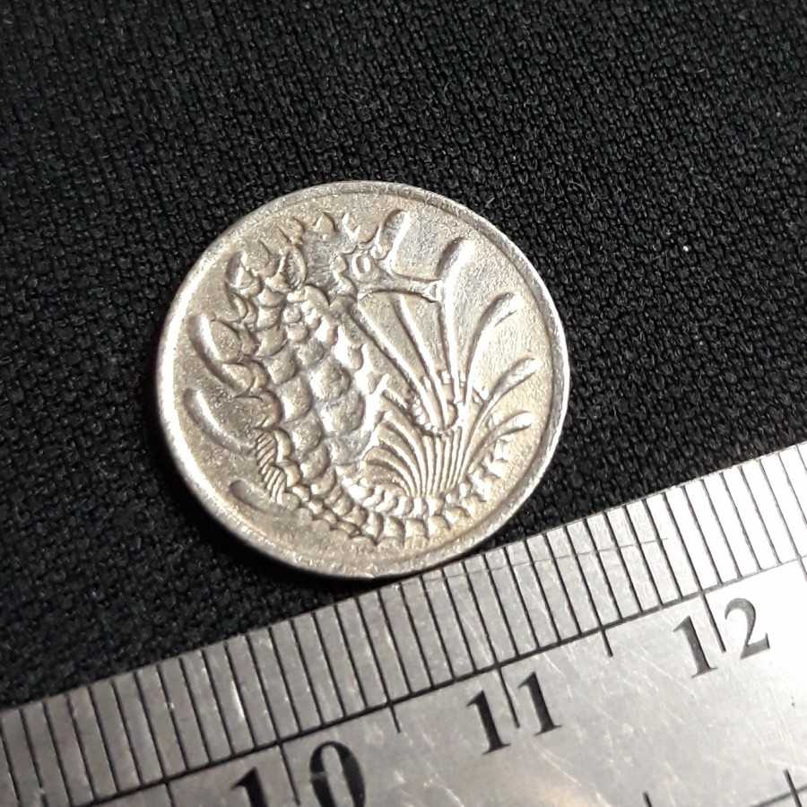 Singapura ( Singapore ) - 10 Cents 1983 : Koin / Asing / Kuno