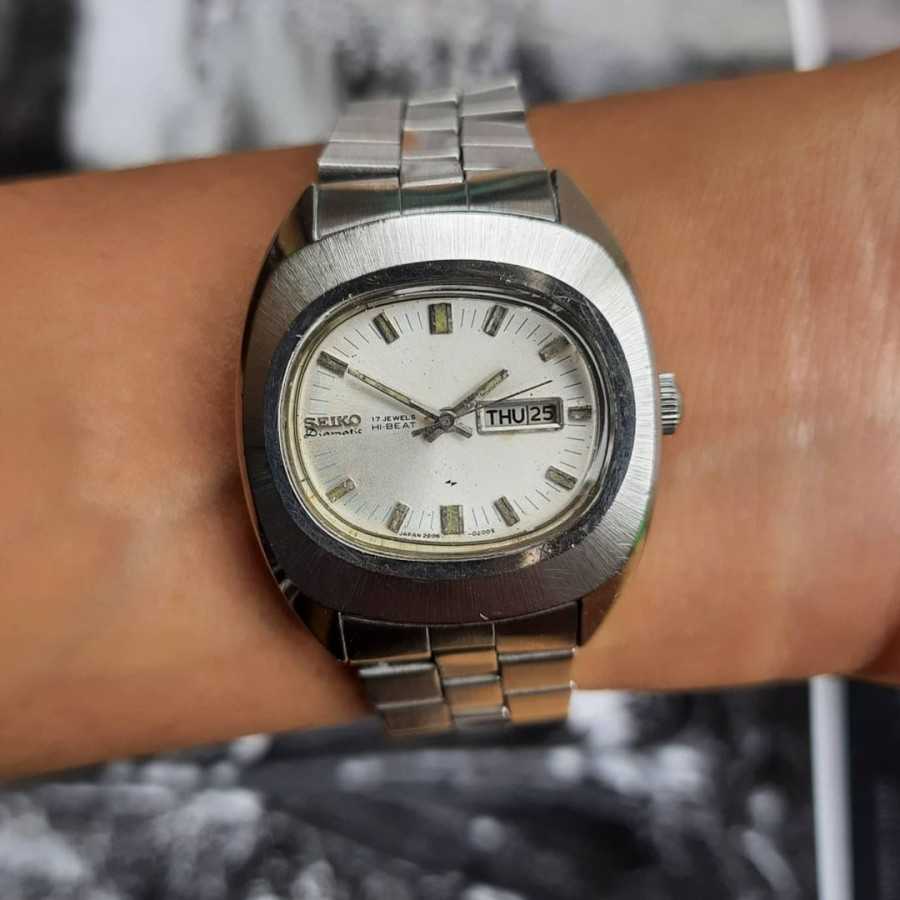 Jam Tangan Antik SEIKO diametic hi beat