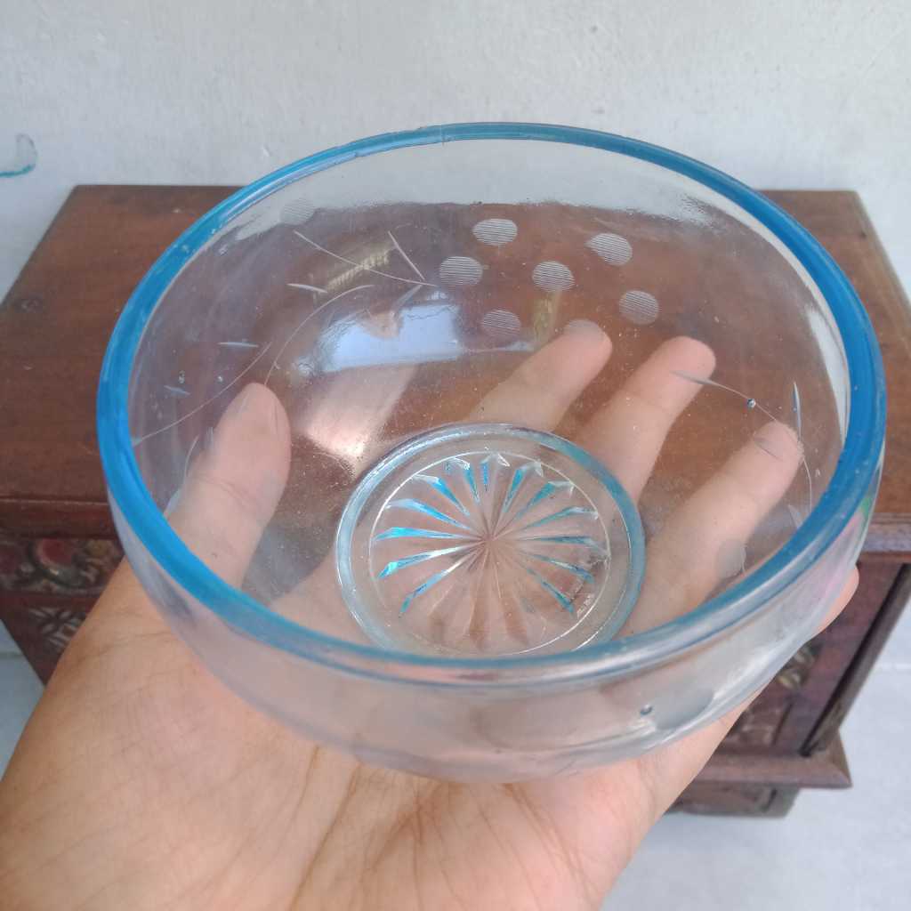 Mangkok Kristal Vintage