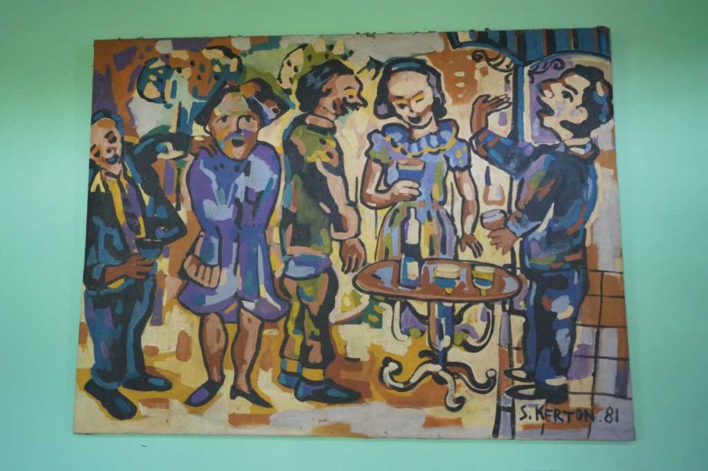 lukisan Pesta karya sS. Kerton 81